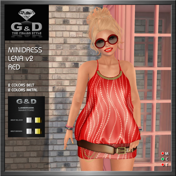 G&D Minidress Lena Red v2