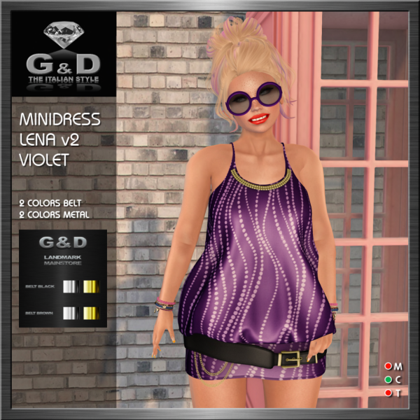 G&D Minidress Lena Violet v2