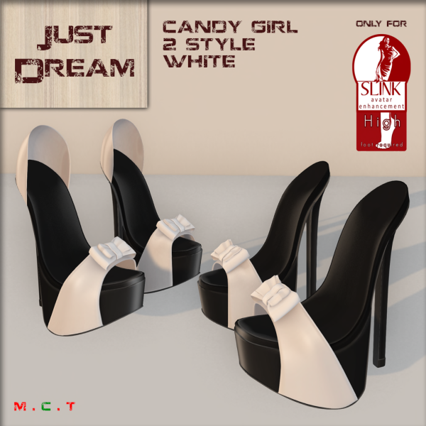 JD Candy Girl White