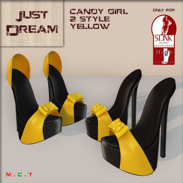 JD Candy Girl Yellow