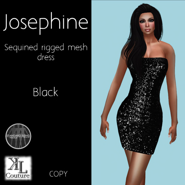 Josephine dress black