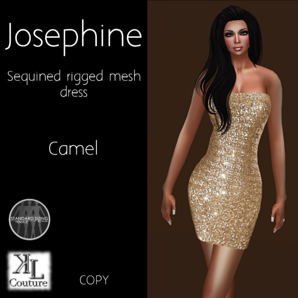 Josephine dress camel