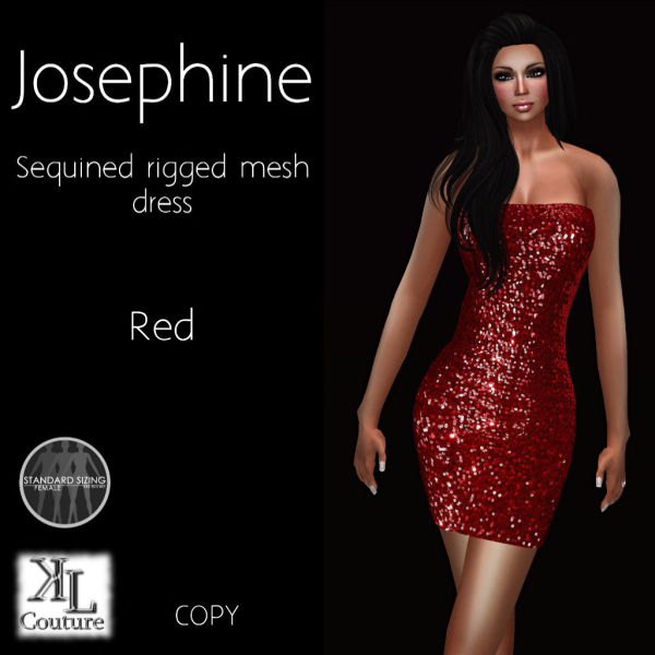 Josephine dress red