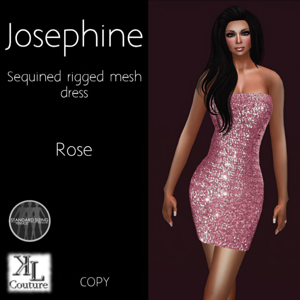 Josephine dress rose