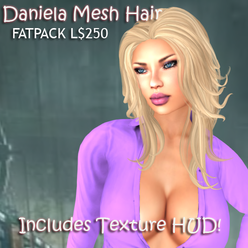Daniela Mesh Hair Poster